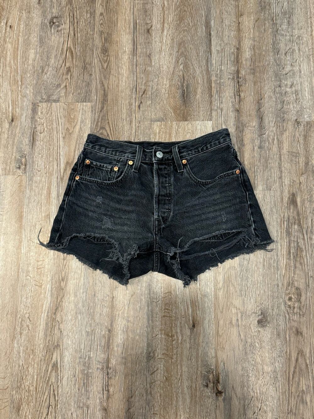 Levi's Premium Women's 501 Original Fit High Rise Shorts Size 26